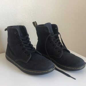 Dr. Martens Canvas Boot - black